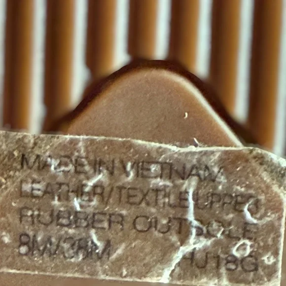 MICHAEL KORS Liv Cream and Brown High-Top Sneakers Size 8 Women - Picture 15 of 15